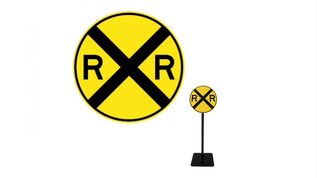 Portable Railroad Crossing Sign - Korkat