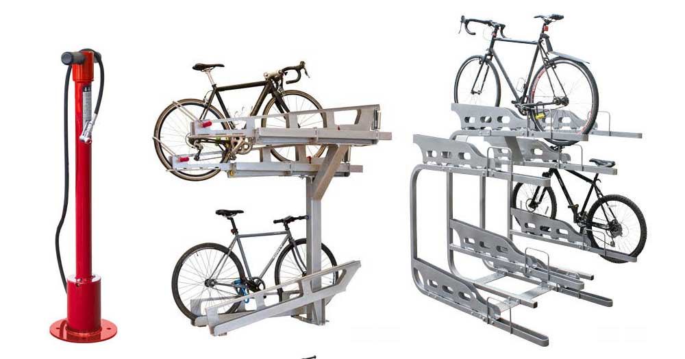 used commercial bike racks